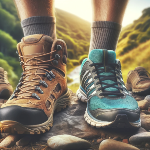 hiking in the right shoes makes all the difference.  